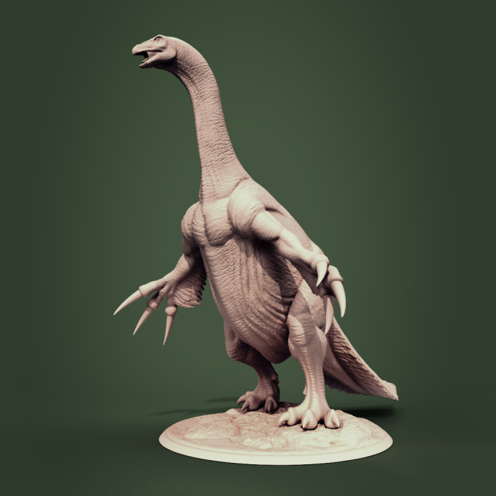 3D Printable Therizinosaurus By Clynche Art