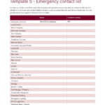 40 Phone Email Contact List Templates Word Excel TemplateLab