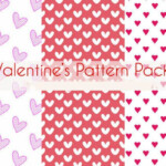 45 Free Valentine Patterns To Enhance Your Valentine Designs Free