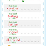 5 Best Free Printable Cookie Exchange Invitation Template Printablee