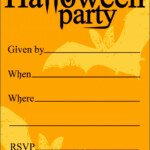 5 Free Halloween Invitation Templates To Email SampleTemplatess