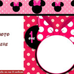 51 Minnie Mouse Blank Invitation Template In 2020 Minnie Mouse