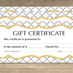 56 Gift Certificate Templates Sample Templates