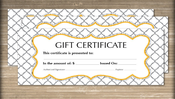 56 Gift Certificate Templates Sample Templates