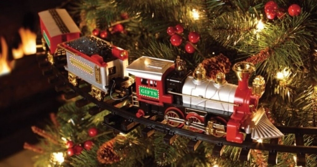 56 Off Christmas Tree Train Just 13 Home Depot Canada