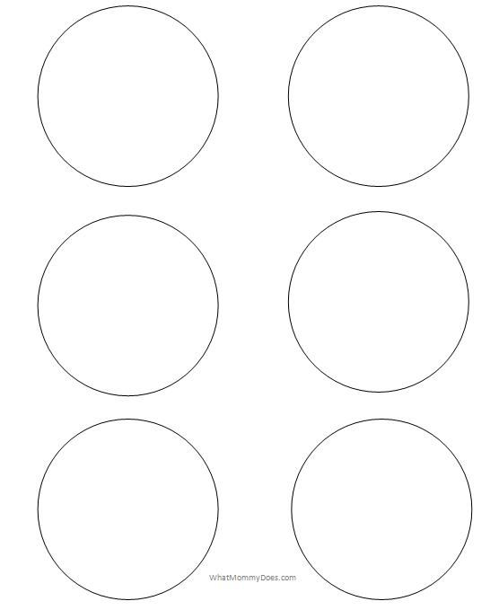 6 Inch Circle Template Free Printable Circle Templates Large And