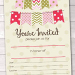 7 Blank Party Invitations Free Editable PSD AI Vector EPS Format