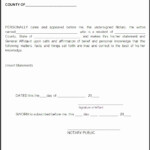 7 Printable Affidavit Form Template SampleTemplatess SampleTemplatess