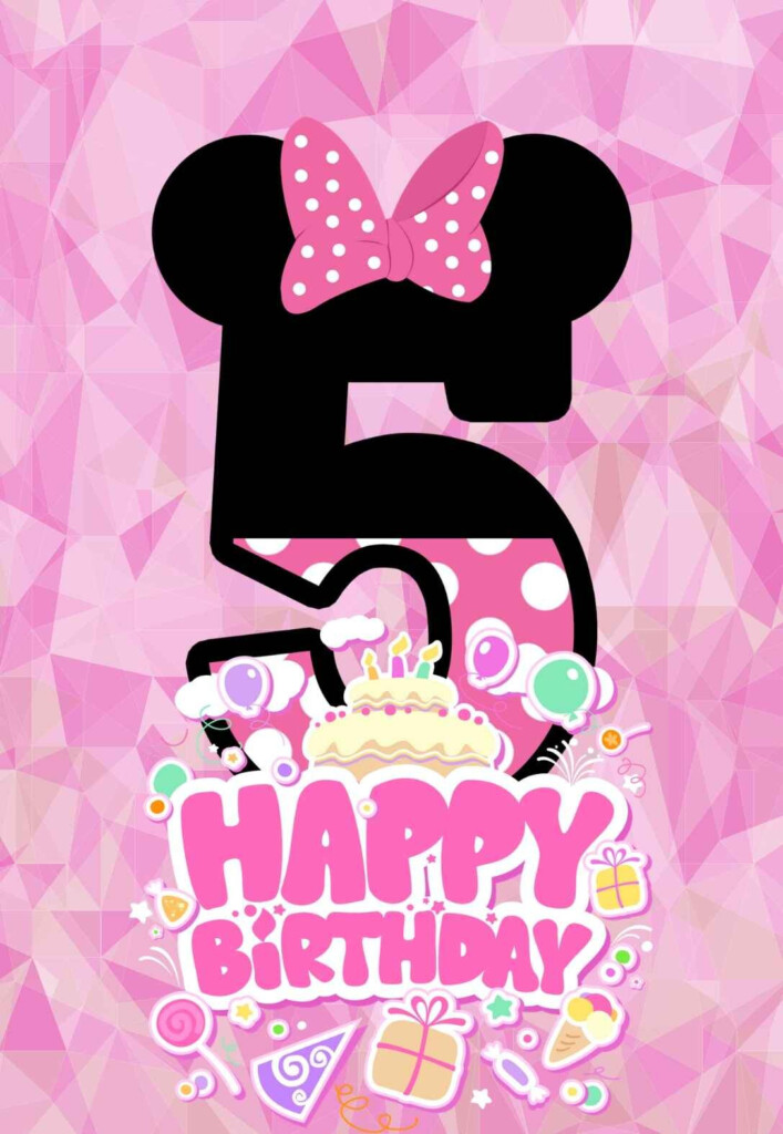 8 Cute Printable Birthday Cards For 5 Year Olds free PRINTBIRTHDAY 