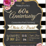 9 Anniversary Party Invitations Designs Templates Free Premium