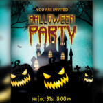 9 Free Halloween Party Invitation Templates Design Trends Premium