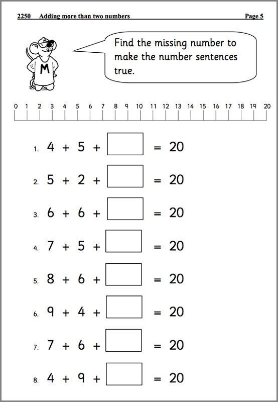 9 Free Printable Maths Worksheets Ks1 Missing Free Printable Maths 