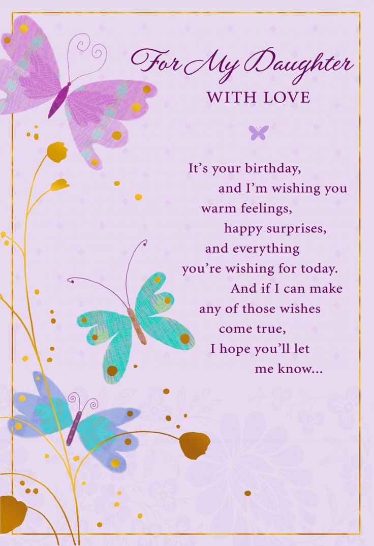 9 New Ideas Daughter Birthday Cards For Facebook In 2021 Happy