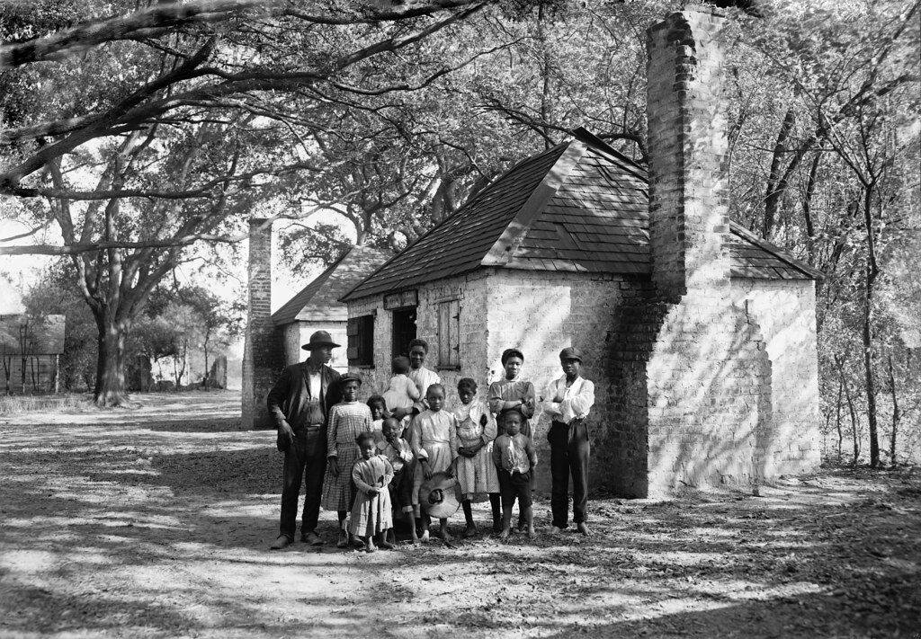 A Black Family At The Hermitage Plantation Savannah Geor Flickr