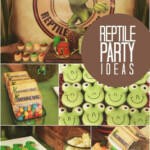 A Boy S Reptile Themed Birthday Party Spaceships And Laser Beams