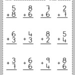 Addition Worksheet First Grade Addition Worksheets First Grade