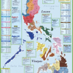 Administrative Divisions Map Of Philippines