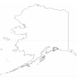 Alaska State Outline Map Free Download