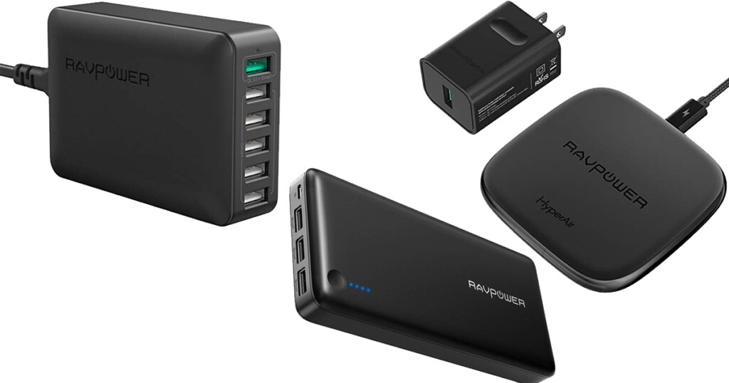 Amazon Save On RAVPower Power Banks And Chargers MyLitter One Deal 