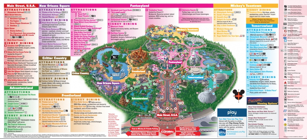 Amusement Parks California Map Printable Maps