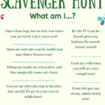 An Indoor Scavenger Hunt For Kids Using Items You Already Have Free