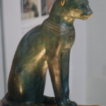 Ancient Egyptian Cat Ancient Egyptian Statue Of A Cat In T Flickr