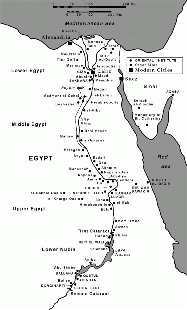 Ancient Near East Site Maps The Oriental Institute Of The University 