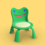 Animal Crossing Froggy Chair Download Free 3D Model By Dekania