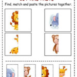 Animal Cut And Paste Worksheets 99Worksheets