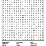 Animal Word Search For Kids Free Printable Download Word Puzzles