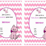 Animals Birthday Party Invitations Printable Birthday Invitations
