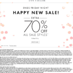 Ann Taylor April 2021 Coupons And Promo Codes