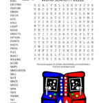 Arcade Games Word Search Puzzle In 2021 Kids Word Search Arcade