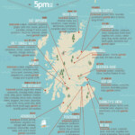 Are The Best Gins Made In Scotland New Ginfographic Maps Out Scottish