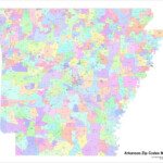 Arkansas Zip Code Map Map Coding