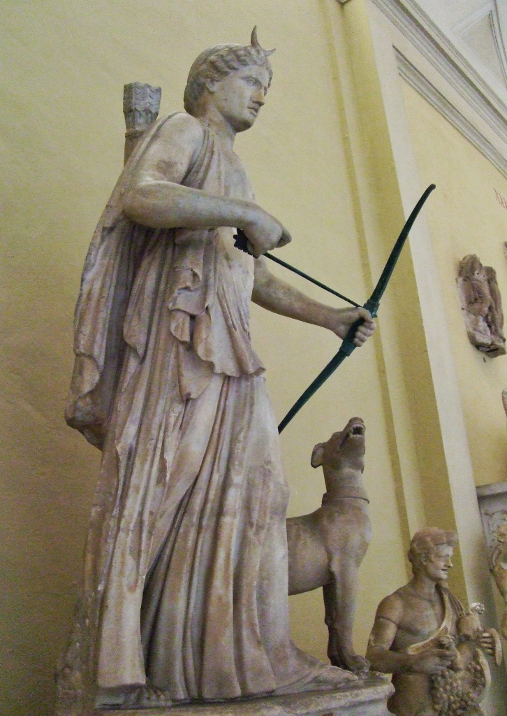 Artemis Goddess Of The Hunt Vatican Museums Rome Italy