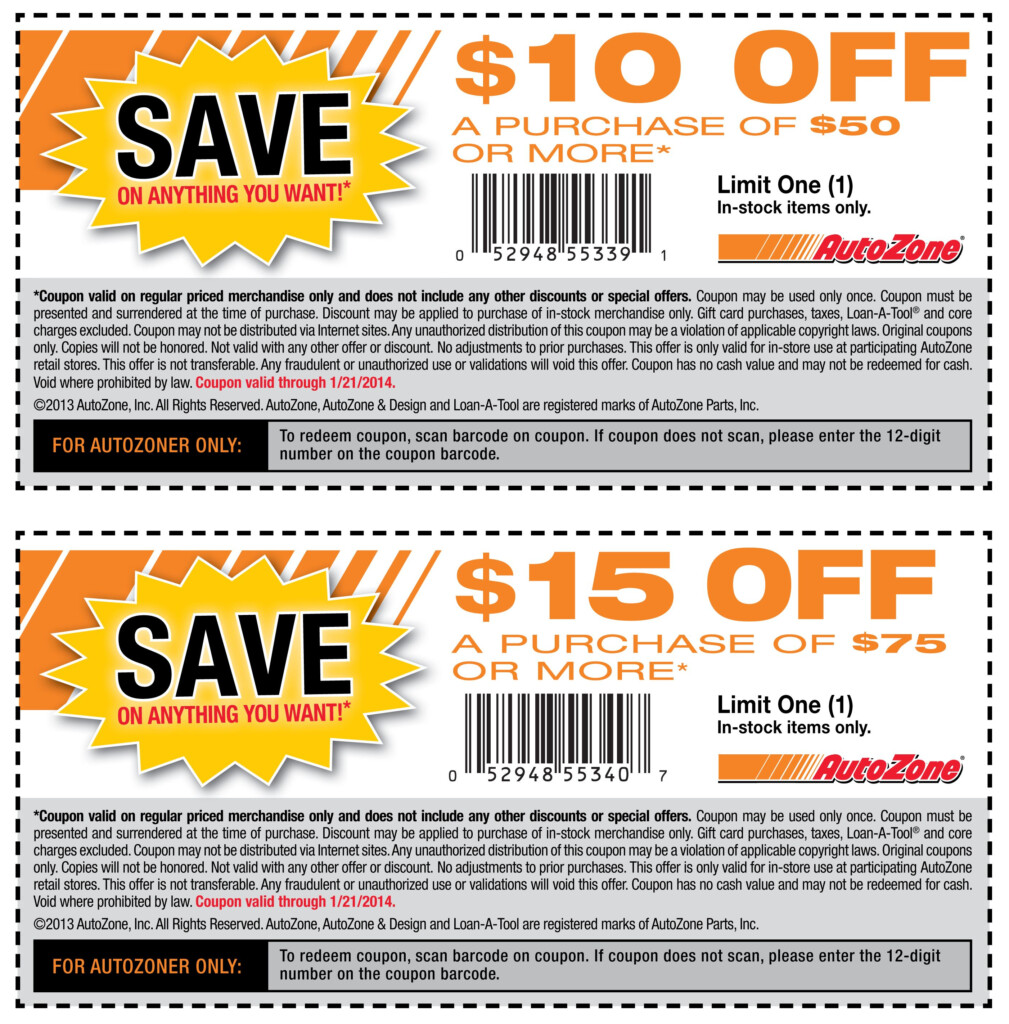 Autozone Coupons In Store Printable Crank By Design