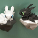 Awe Inspiring Guidance Toothless Papercraft Template 2019 Medium 31 6