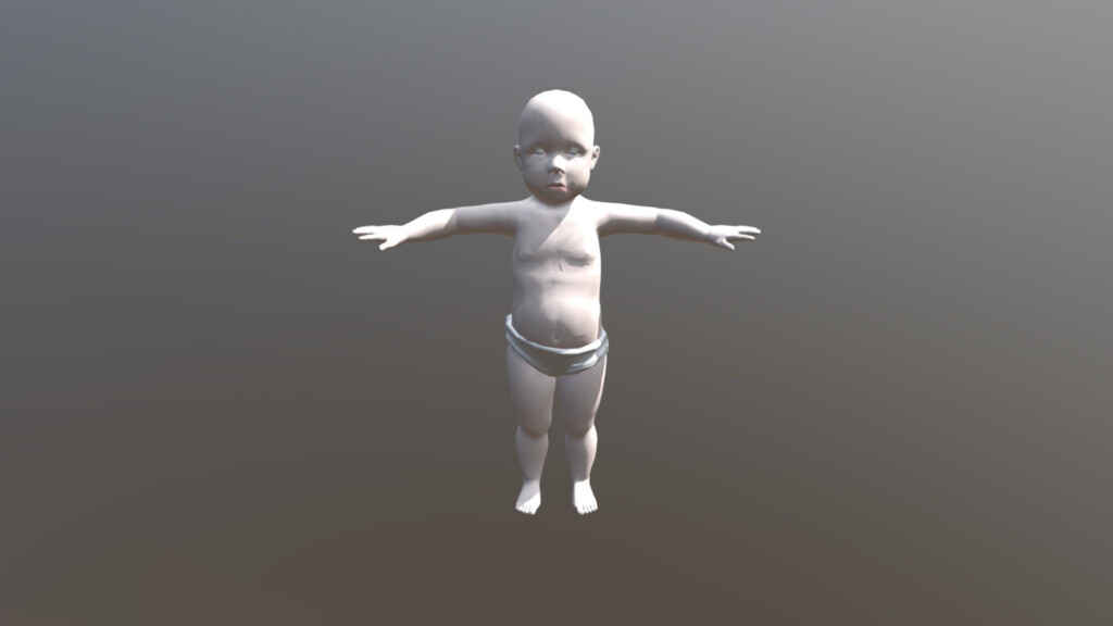 Baby Download Free 3D Model By Lukeryan d85a11c Sketchfab