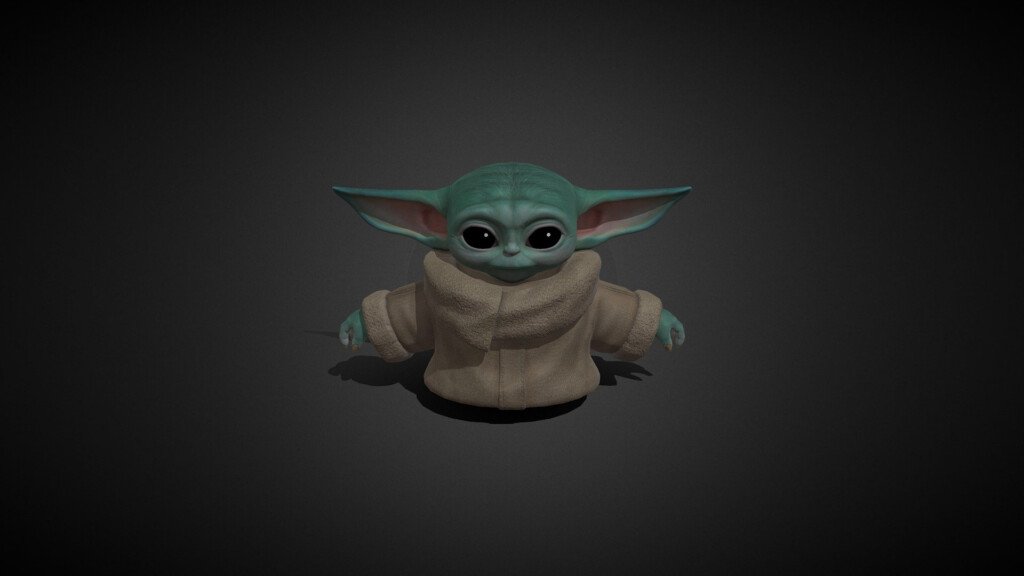 Baby Yoda Download Free 3D Model By Yxboireal Yeboireal f7cb443 