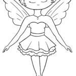 Ballerina Coloring Pages For Childrens Printable For Free