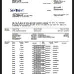 Bank Statement Template Pdf Bank Statements In 2019 Statement