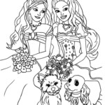 Barbie Head Coloring Pages At GetColorings Free Printable