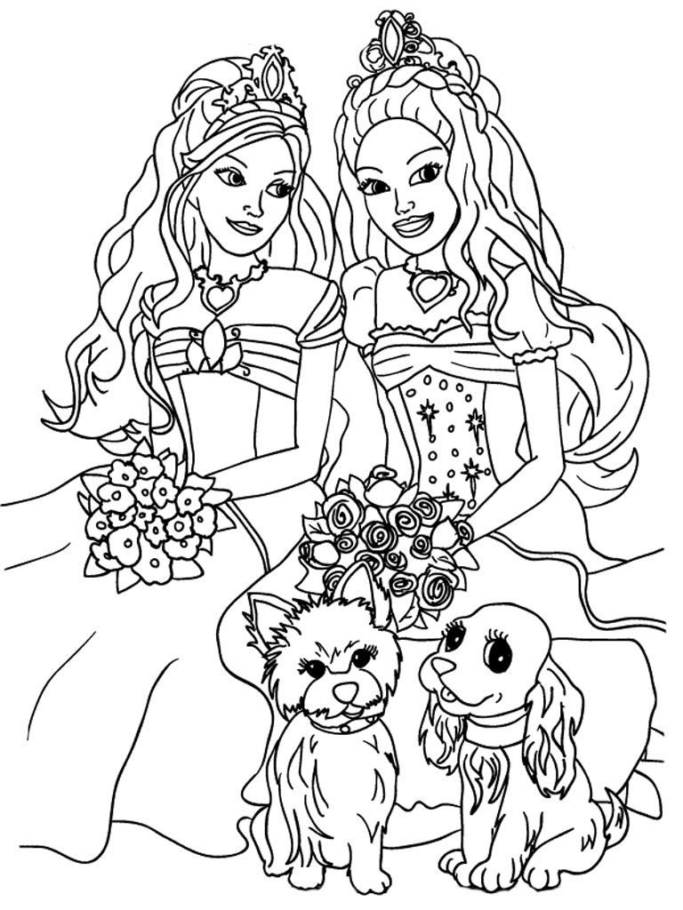 Barbie Head Coloring Pages At GetColorings Free Printable 