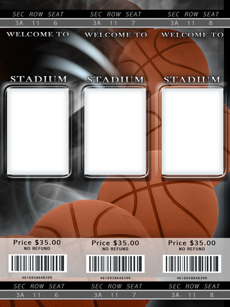 Basketball Photo Templates