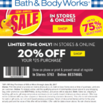 Bath Body Works November 2020 Coupons And Promo Codes