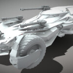 BATMOBILE Justice League Buy Royalty Free 3D Model By Uday14viru