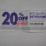 Bed bath And Beyond 20 Off Entire Purchase Coupon Bed Bath And