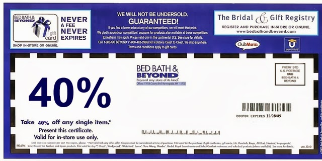 Bed Bath And Beyond Printable Coupon