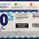 Bed Bath Beyond Coupon 20 Off Any Item In Store Bed Bath Beyond